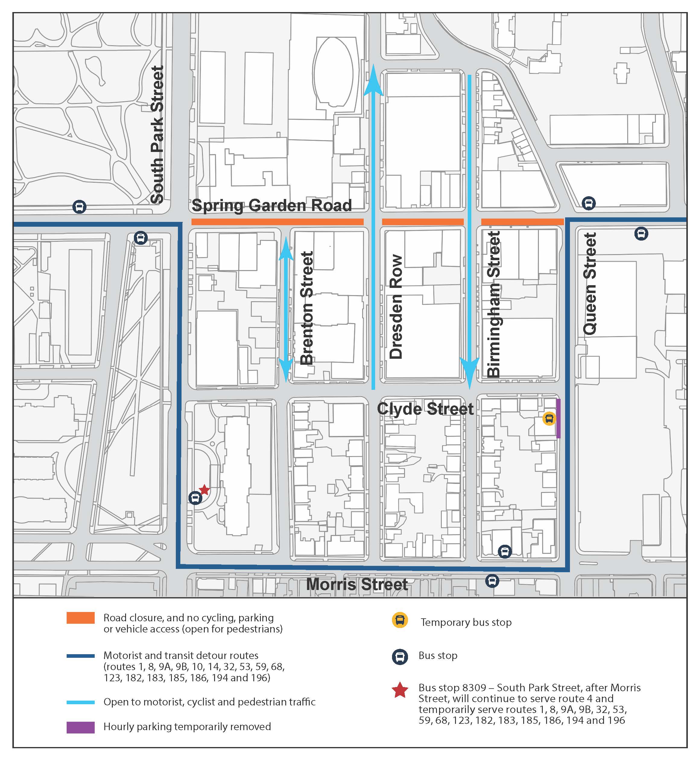 Spring Garden Road Streetscaping Enhancements Halifax